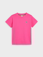 Paul Smith Junior Girls Pink Signature 100% Cotton T-Shirts 3 Pack - Image 4 of 7