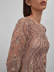 Raishma Embellished Tulle Maxi Dress - Image 3 of 5