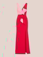 Adrianna Papell Pink Two-Tone Evening Gown - Image 6 of 6