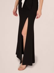 Adrianna Papell Pink Two-Tone Evening Gown - Image 5 of 6