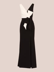 Adrianna Papell Pink Two-Tone Evening Gown - Image 6 of 6