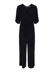 Y.A.S Black Plisse Belted Jumpsuit - Image 5 of 6
