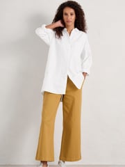 Seasalt Cornwall White Lavant Mor Cotton Shirt - Image 3 of 5