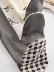 Grey Baby 100% Cotton Sleepsuits 3 Pack (0mths-2yrs) - Image 9 of 12