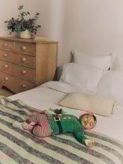 Green Elf Baby Christmas Sleepsuit & Hat Set (0mths-2yrs) - Image 2 of 13