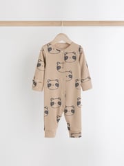 Neutral Rainbow Baby Footless Sleepsuits 3 Pack (0mths-3yrs) - Image 3 of 10