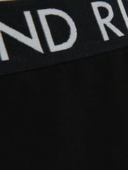 River Island Black Girls Waistband Cycle 100% Cotton Shorts 3 Pack - Image 3 of 3