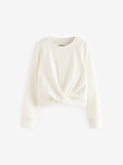 Black/White Front Knot Tops 2 Pack (3-16yrs) - Image 5 of 9