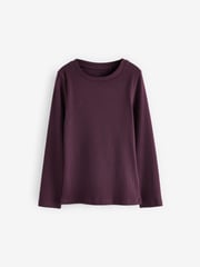Multi 5 Pack Ribbed Long Sleeve Tops (3-16yrs) - Image 7 of 8