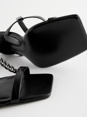 Black Forever Comfort®  Chain T-Bar Heels - Image 8 of 8