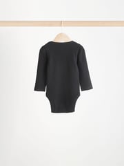 Black/White Baby Bodysuits 3 Pack - Image 6 of 11