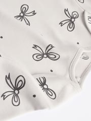 Black/White Baby Bodysuits 5 Pack - Image 11 of 13