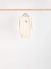 Black/White Baby Bodysuits 5 Pack - Image 4 of 13