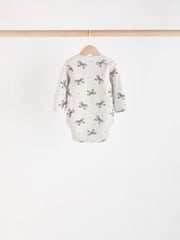 Black/White Baby Bodysuits 5 Pack - Image 8 of 13