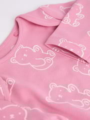 Pink Baby 100% Cotton Bodysuits 5 Pack - Image 12 of 12
