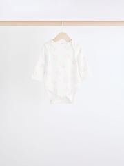 Pink Baby 100% Cotton Bodysuits 5 Pack - Image 6 of 12