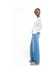 River Island White Crochet Tie Back Top - Image 4 of 5