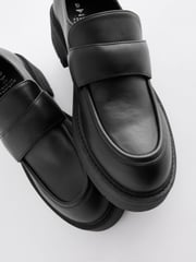 Black Forever Comfort® Chunky Retro Loafers - Image 5 of 10