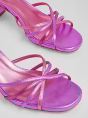 LK Bennett Pink Starlet Strappy Sandals - Image 3 of 3