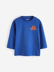 Blue/Green Long Sleeve Character T-Shirts 4 Pack (3mths-7yrs) - Image 6 of 7