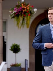 Skopes Blue Tailored Fit Cole Jacket - Image 5 of 10