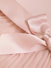 Monsoon Pink Sally Scuba Pleated Dress - Image 3 of 3