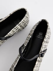 Blue & White Extra Wide Fit Forever Comfort® Square Toe Mary Jane Shoes - Image 5 of 5