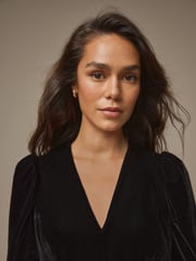 Laura Ashley Black Velvet Mini Dress - Image 5 of 5