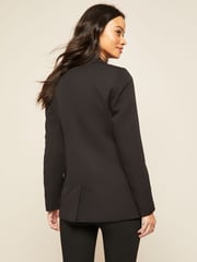 Friends Like These Black Military Double Breasted Tailored Blazer - Image 1 of 4