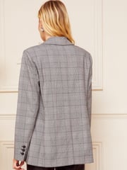 Love & Roses Grey Double Breasted Tailored Blazer - Image 2 of 4