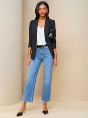 Lipsy Black Tailored Single Breasted Blazer - Image 3 of 4