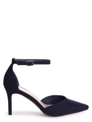 Linzi Blue Maci Stiletto Court Heel With Ankle Strap - Image 2 of 4