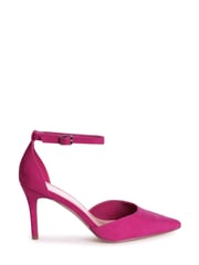 Linzi Pink Maci Stiletto Court Heel With Ankle Strap - Image 2 of 4