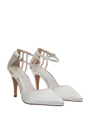 Rainbow Club Ivory Wedding Kennedy Strappy Stiletto Heel Bridal Court Shoes - Image 1 of 4