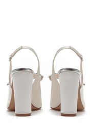 Rainbow Club Ivory Freya Bridal Sparkly Slingback Wedding Shoes - Image 2 of 4