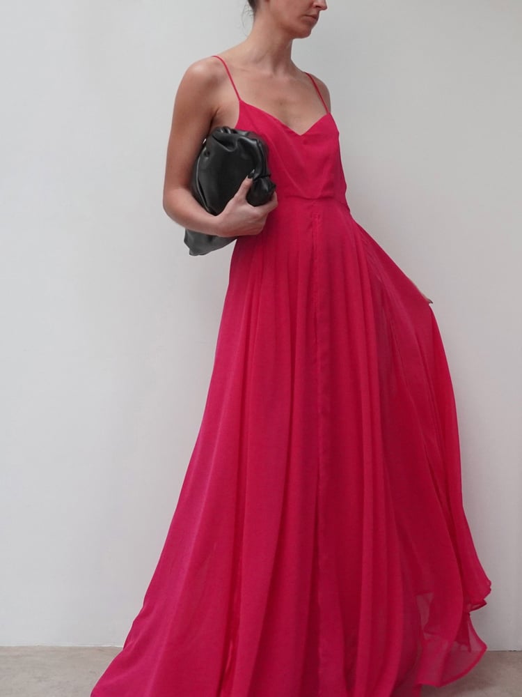 Religion Pink Infamous Olsen Full Layer Maxi Dress - Image 5 of 5