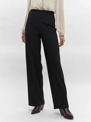VERO MODA Black High Waisted Trousers - Image 1 of 6