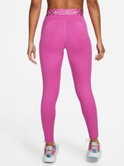 Nike Pink Pro Graphic Full Length Training Leggings - Image 3 of 14