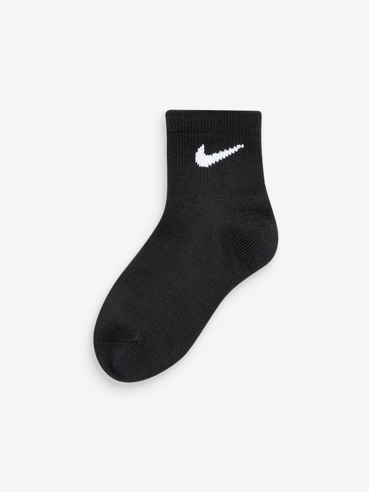 Nike Black Basic Ankle Socks 6 Pack - Image 7 of 7