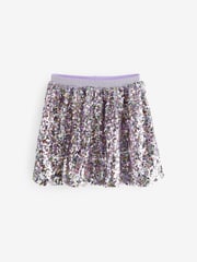 Pink/Purple Sequin Skirt (3-16yrs) - Image 5 of 7