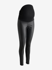 Seraphine Black Coated maternity Leggings - Image 7 of 7