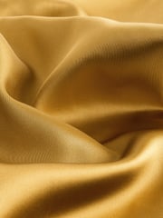 Gold Satin Elasticated Wide Leg Trousers - Image 6 of 6