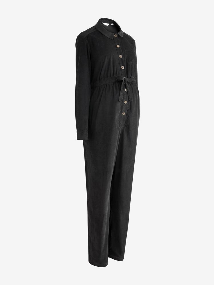 Seraphine, Cord-Overall aus 100 % Baumwolle, Schwarz (Umstandsmode) - Bild 7 von 7