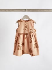 Teal Blue/ Pink/ Whire Seaside Print Baby Vest Rompers 3 Pack - Image 11 of 16