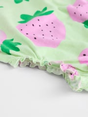 Multi Bright Fruit Baby Vest Rompers 3 Pack - Image 6 of 8