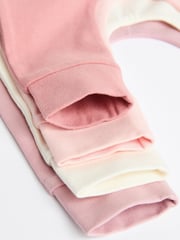 Pink Plain Baby Leggings 4 Pack - Image 5 of 6