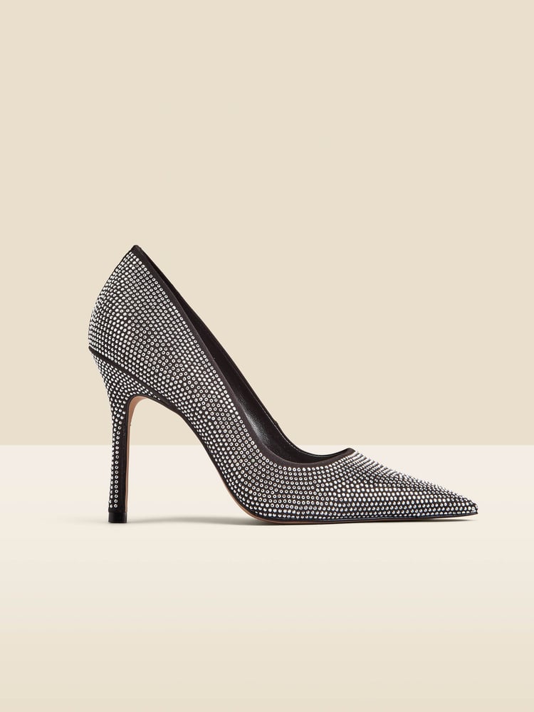 Sosandar Silver Hot Fix Court Shoes - Image 2 of 5