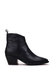 Moda in Pelle Maevie Pointed Side Zip Western Boots Stud Back Detail - Image 1 of 5