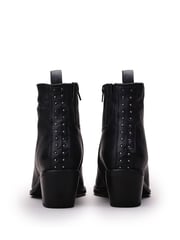 Moda in Pelle Maevie Pointed Side Zip Western Boots Stud Back Detail - Image 3 of 5