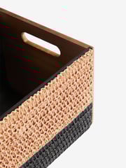 Natural Bronx Woven Set of 2 Storage Trunks - Image 5 of 5